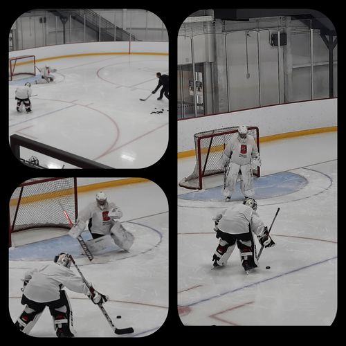 Customer photo review of CCM EFLEX E5.9 Intermediate Goalie Chest Protector