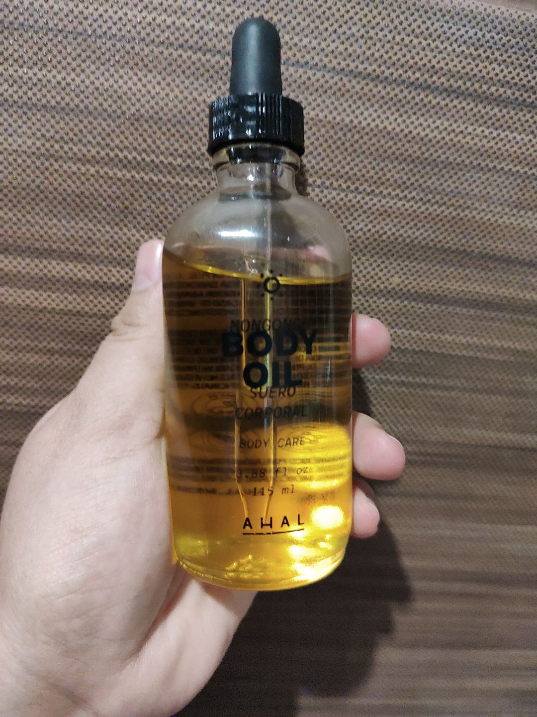 Customer photo review of Mongongo Body Oil / Suero Corporal con Aceite de Mongongo