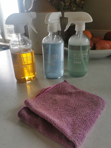 Customer photo review of Dazz Home Cleaning Kit