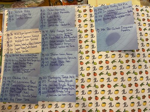 Customer photo review of Small Space, Big Taste™ Cookbook