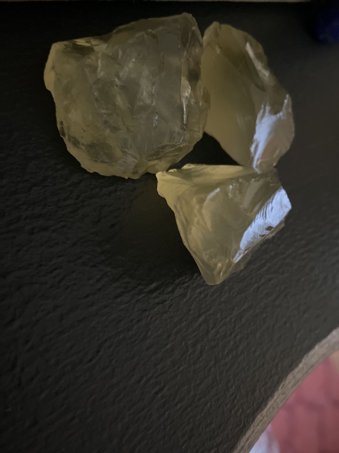 Customer photo review of Natural Citrine Raw Crystals
