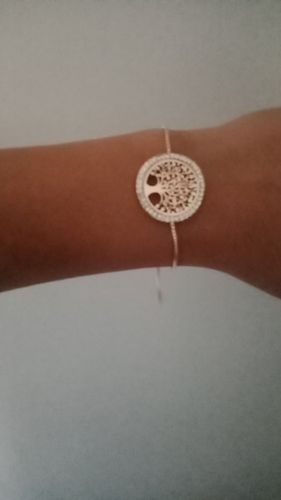 Customer photo review of Bracelet Arbre de Vie - 4 coloris disponibles