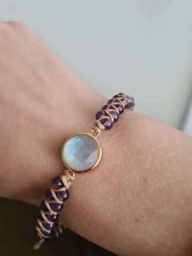 Customer photo review of Bracelet Amitié et Amour Opale