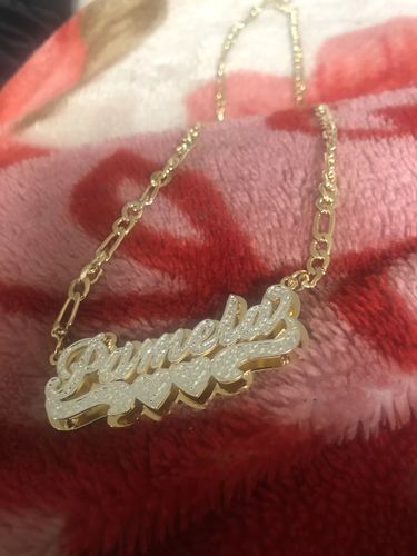 Customer photo review of Double Plated Necklaces