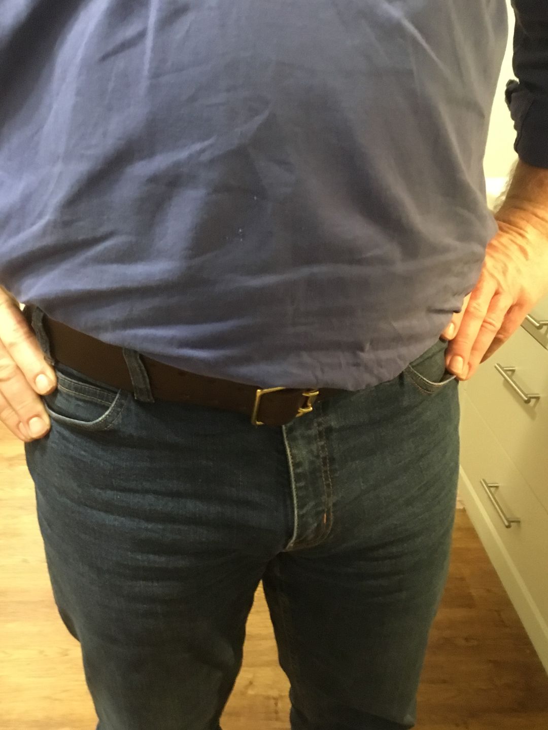 Customer photo review of The Wide Belt
