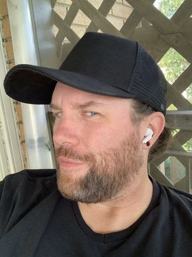Customer photo review of Blank Trucker - Black