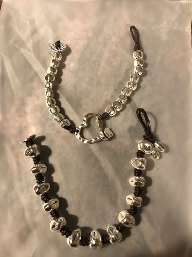 Customer photo review of Bracelet "Cœur Baroque Argenté"