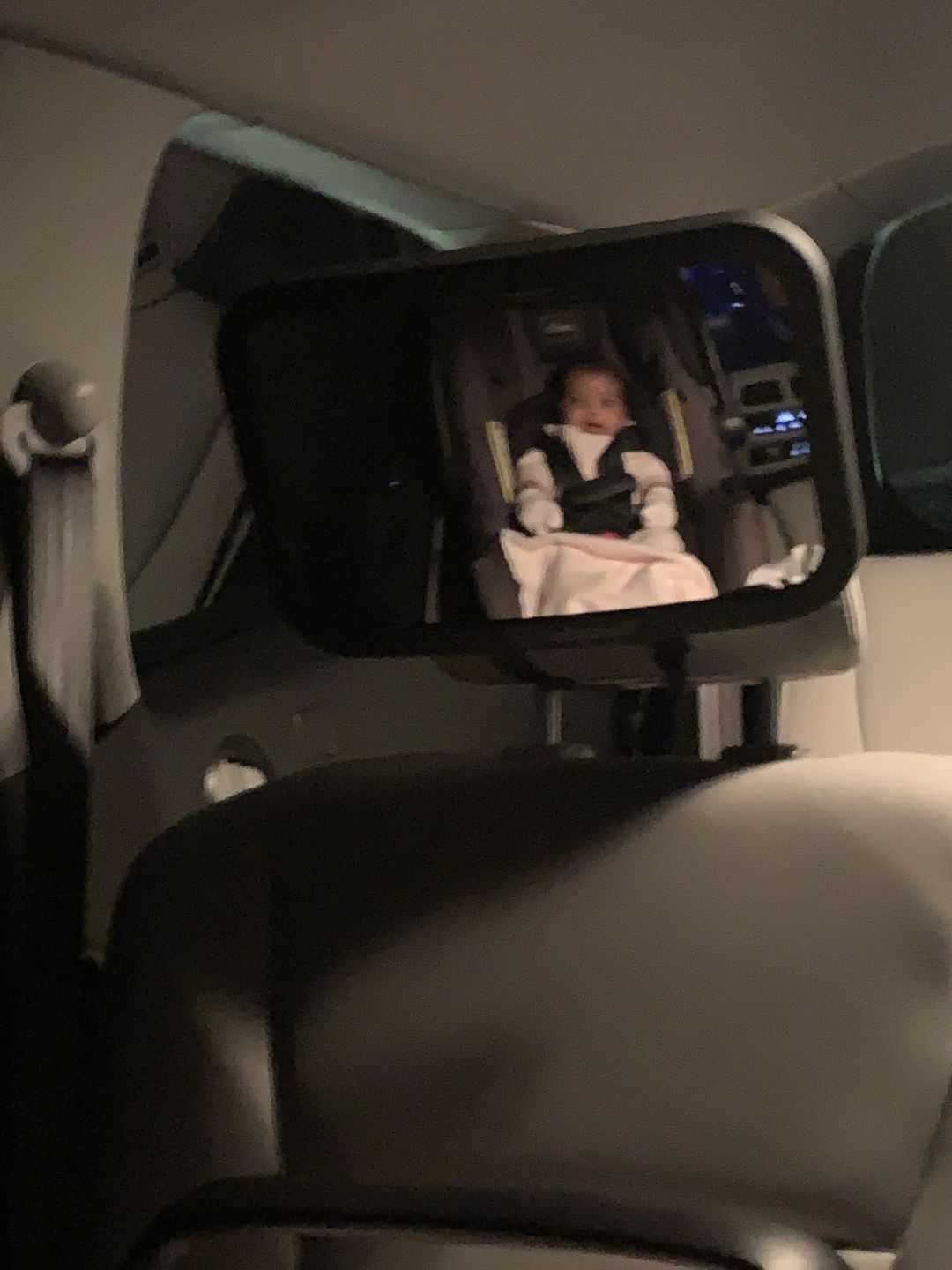 Customer photo review of Baby Car Seat Mirror