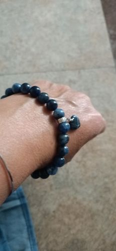 Customer photo review of Bracelet d'Emotion en Sodalite