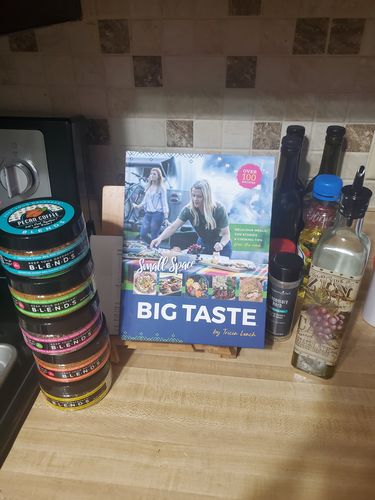Customer photo review of Small Space, Big Taste™ Cookbook