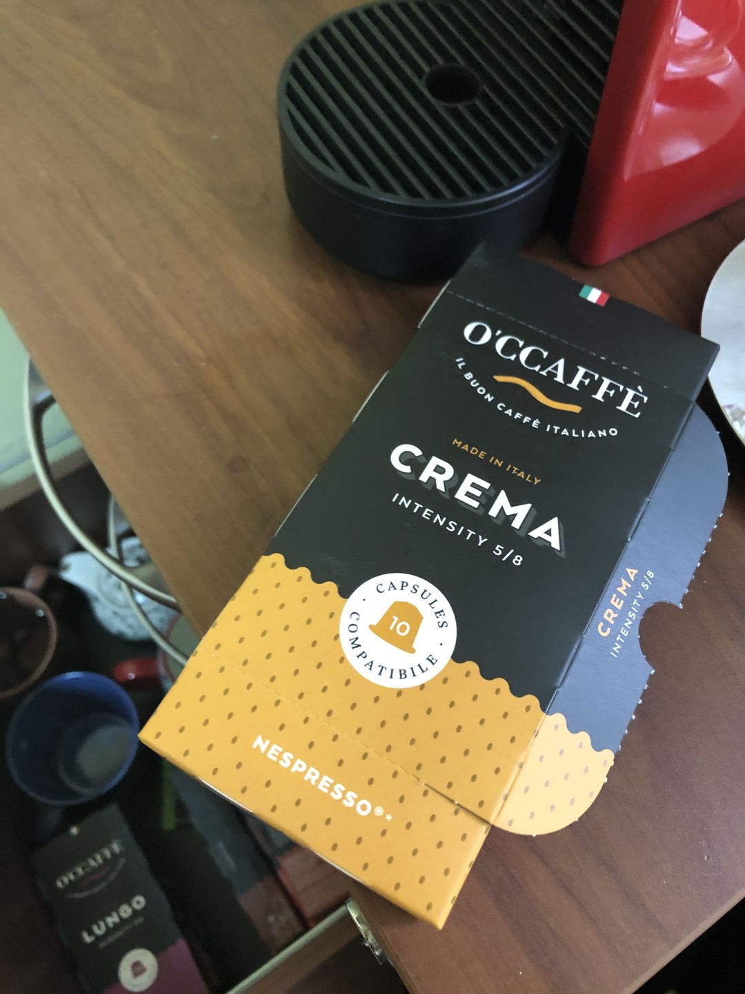 Customer photo review of Pack Occaffe 120 Cápsulas Aluminio Compatibles para Nespresso