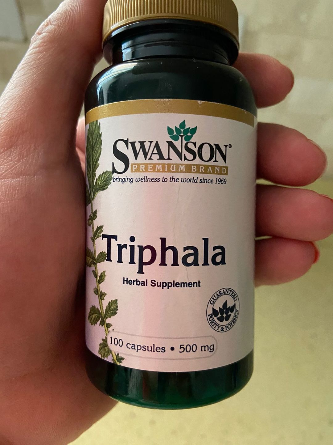 Customer photo review of Triphala 60 Cápsulas