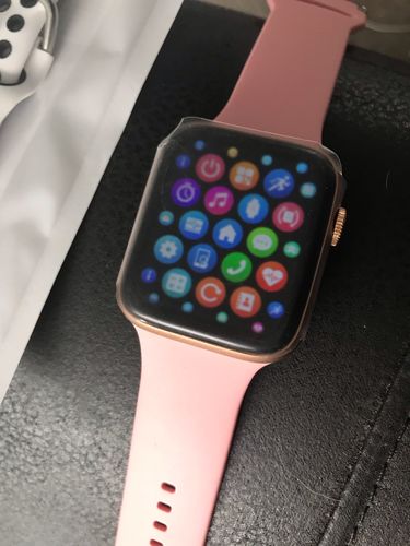 Customer photo review of DT100 Smart Watch Bluetooth Call Custom Dynamic Watch Face IP68 Waterproof Smartwatch Men Women for Apple Watch Iwo W26
