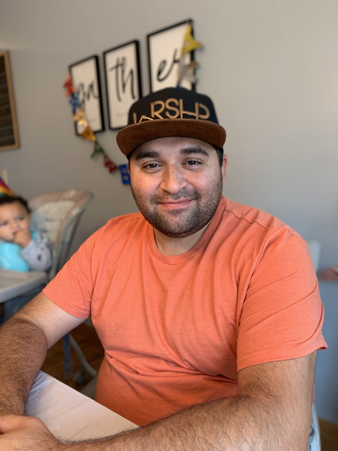 Customer photo review of WRSHP - Mocha Suede Snapback