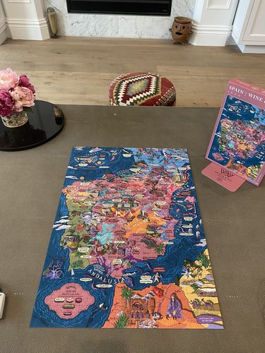 Customer photo review of Wine Puzzle - Spain
