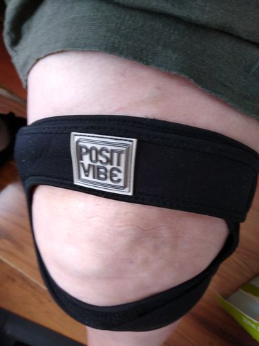 Customer photo review of PositVibe Patella Stabilizer
