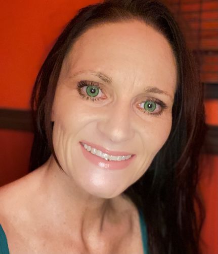 Customer photo review of [US Warehouse] Desire Ever Green Prescription Contact Lenses