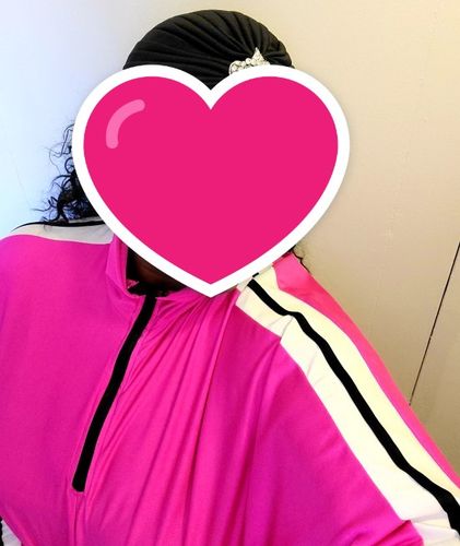 Customer photo review of Batwing Sleeve Patchwork Casual Coat