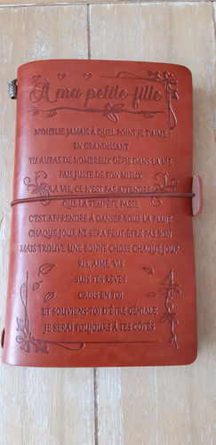 Customer photo review of À MA PETITE-FILLE - N’OUBLIE JAMAIS QUE JE T’AIME - JOURNAL VINTAGE