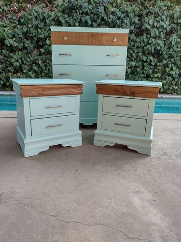 Customer photo review of JUST PEACHY - Amulent Furniture and Decor Paint