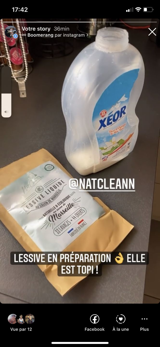 Customer photo review of Lessive