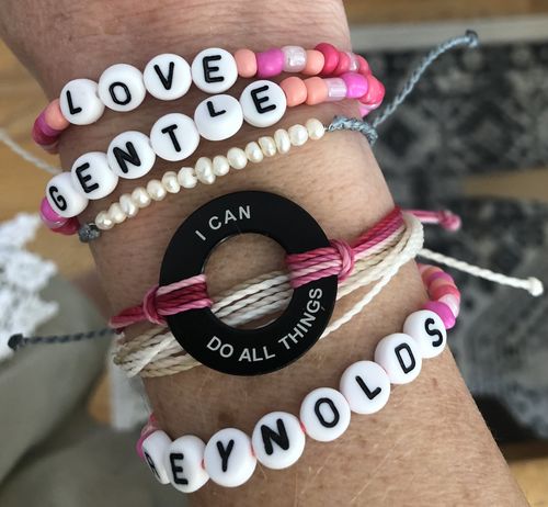 Customer photo review of Limited Edition Raspberry Pink Encircle Faithlets