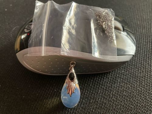 Customer photo review of Collier "Gouttes d'Eau"