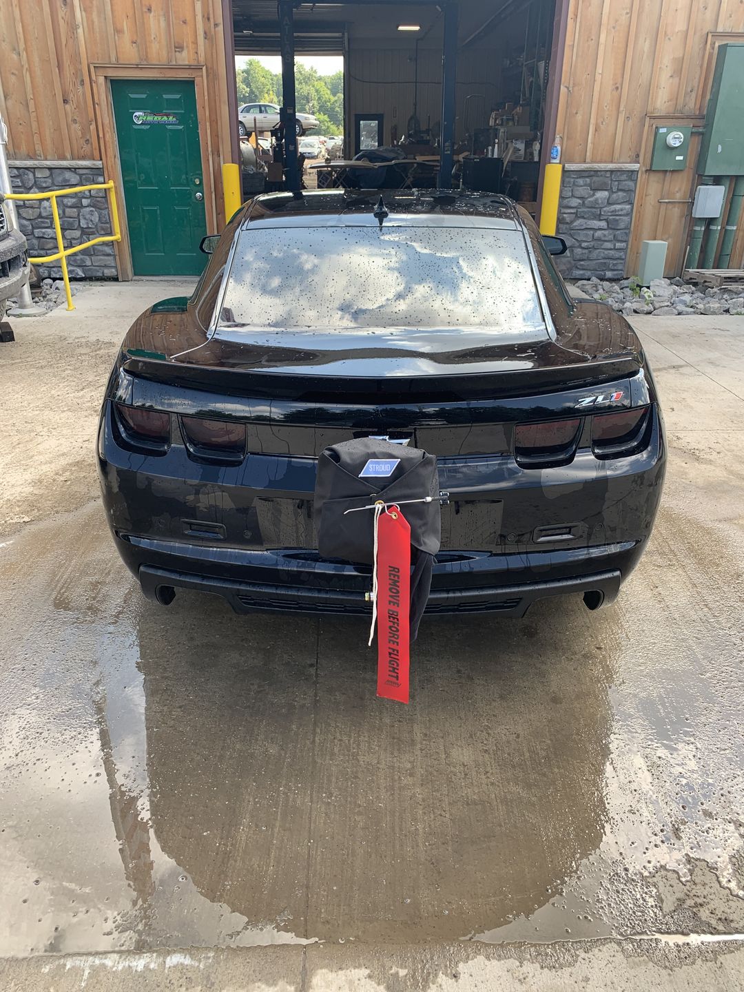 Customer photo review of Stroud Remove Before Flight Safety Tag/Pin