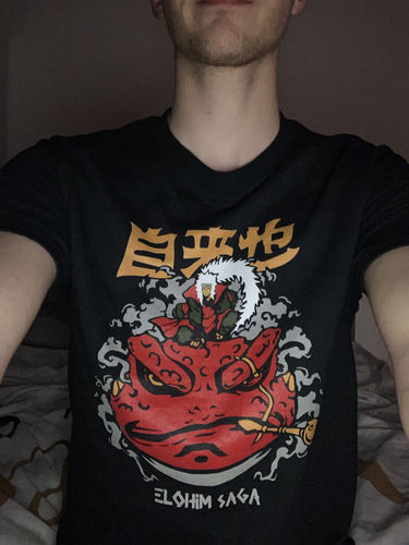 Customer photo review of Jiraiya Sensei - Tee