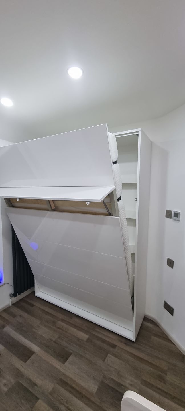 Customer photo review of BC-01 Vertical Wall Bed Concept 140cm