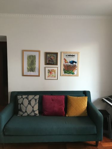 Customer photo review of Afiche Enmarcado "¡A trabajar!"