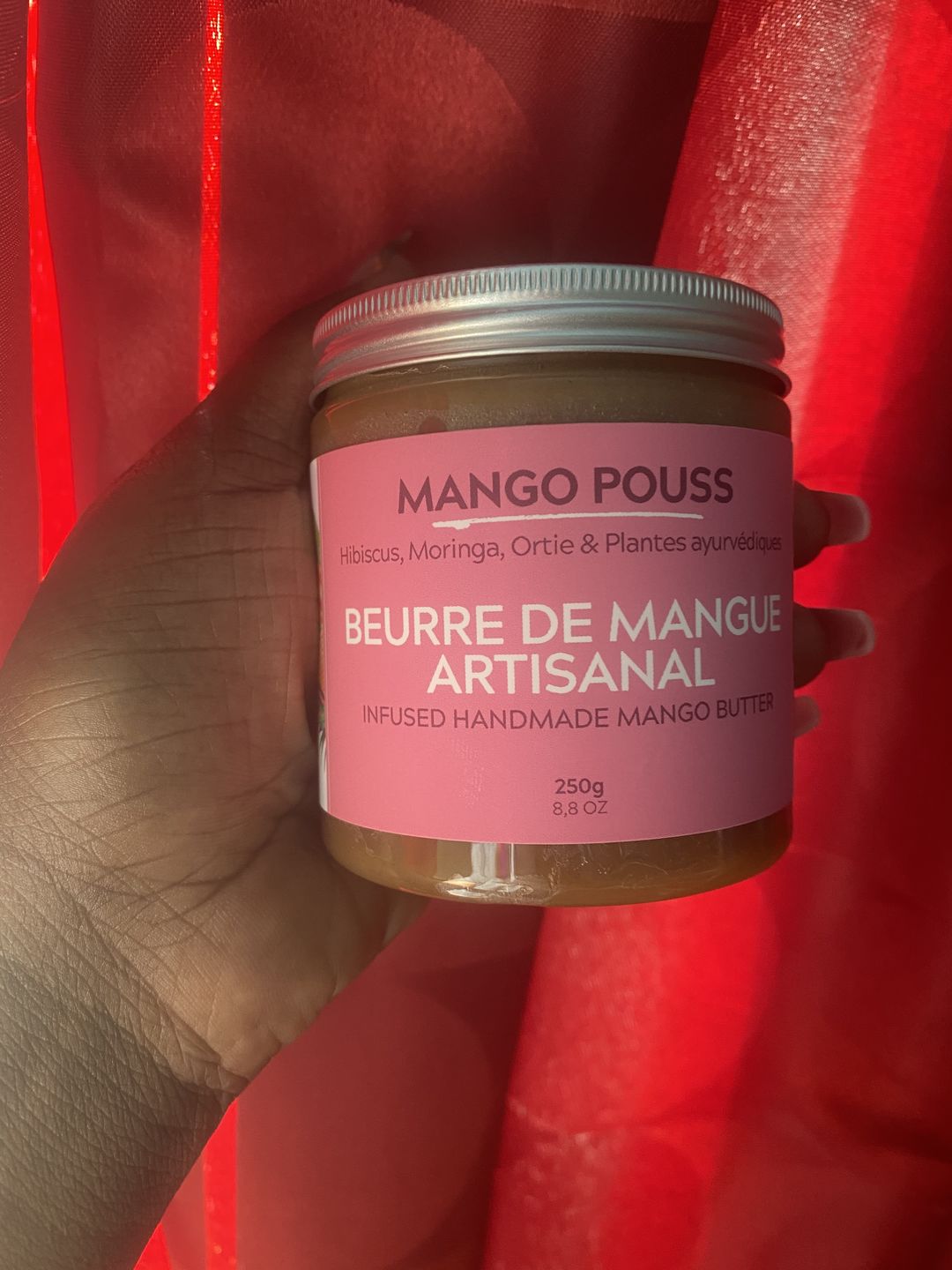 Customer photo review of Beurre de mangue artisanal POUSS