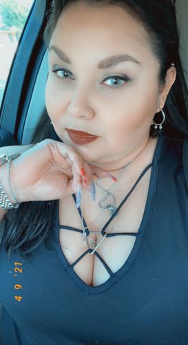 Customer photo review of Icy Grey Prescription Contact Lenses