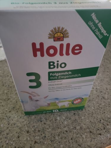 Customer photo review of Holle Goat Stage 3 Organic (Bio) Baby Milk Formula (400g), 1 Box