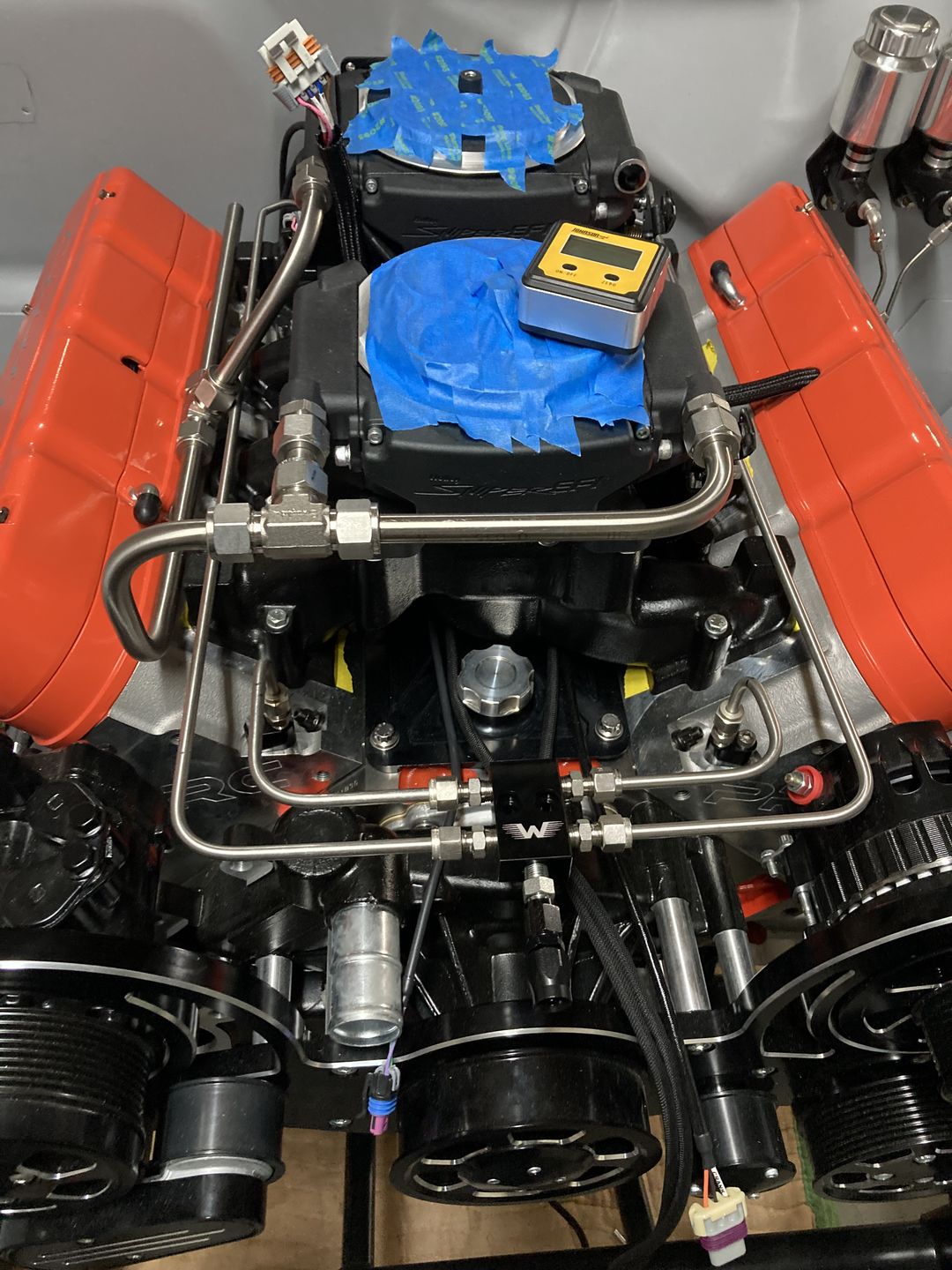 Customer photo review of Motion Raceworks LS DIY Steam Vent Coolant Crossover Kit 10-10007