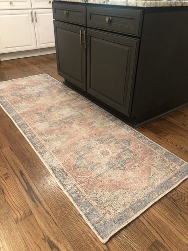 Customer photo review of Distressed Vintage Cezanne Terracotta Sky Runner