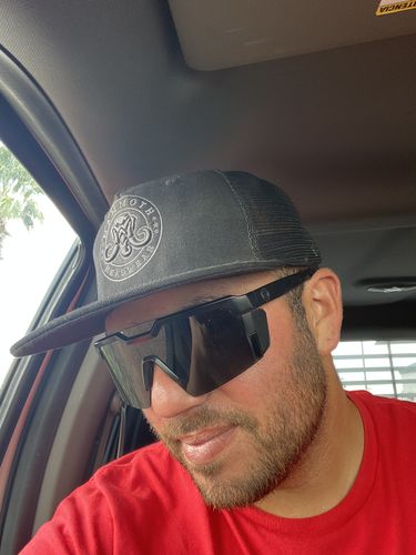 Customer photo review of Classic Trucker - Blacked Out