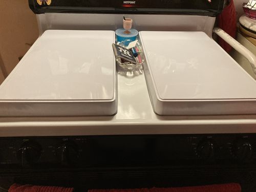 571 2-Pack White Rectangle Burner Covers Range Kleen - FINAL ...