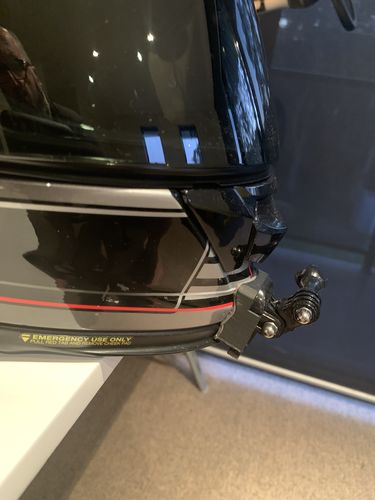 Customer photo review of Shoei GT-AIR 2 Camera Mount