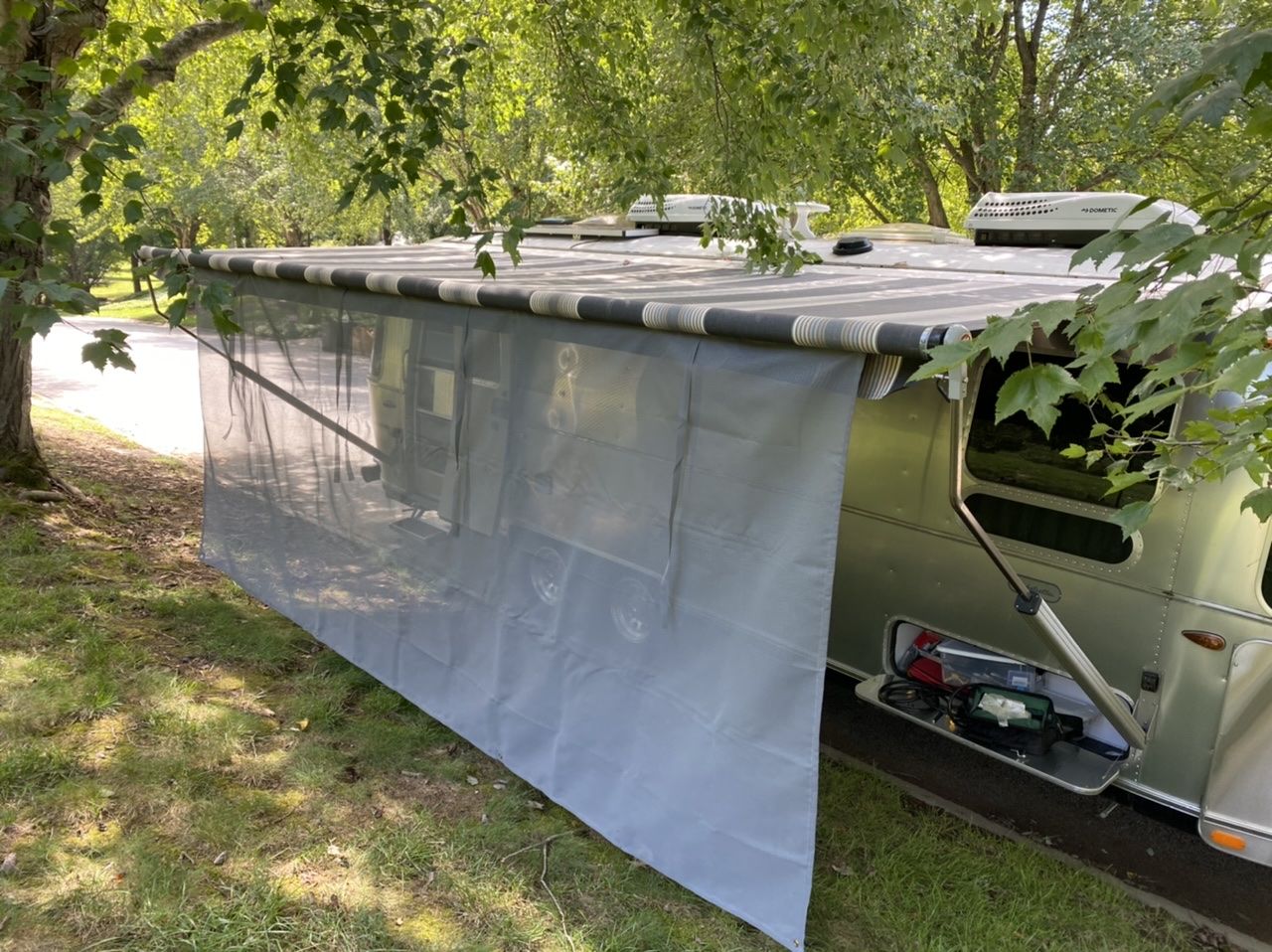 Customer photo review of Zip Dee Solar Shade