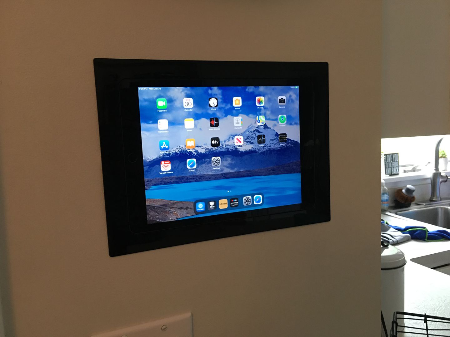 Customer photo review of SimpliDock® Replacement Faceplate