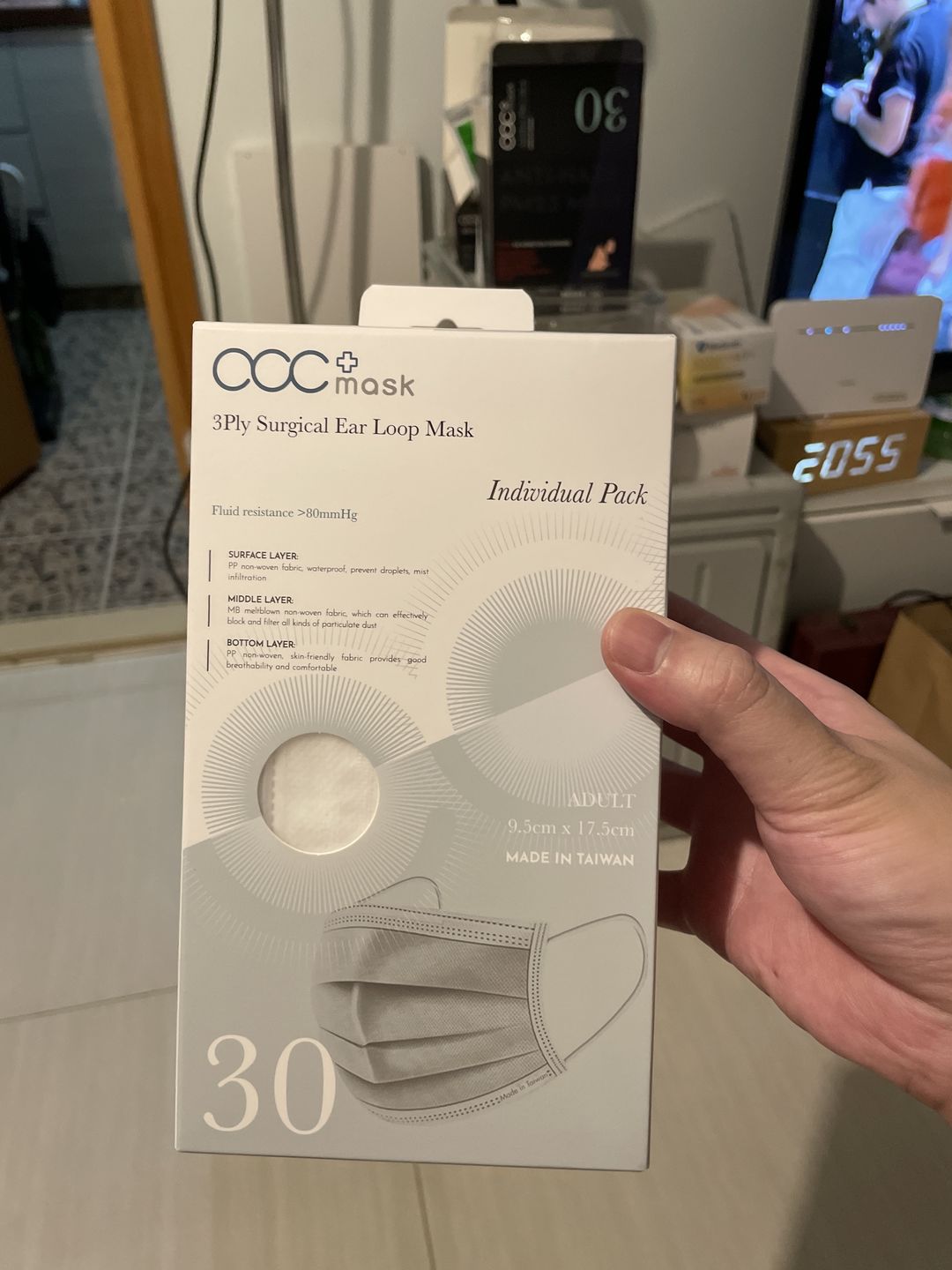 Customer photo review of acc+ 獨立包裝 台灣零號成人口罩