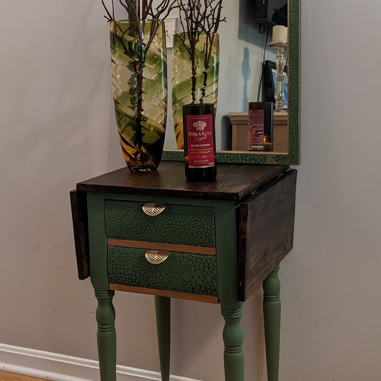 Customer photo review of English Boxwood - One Step Paint