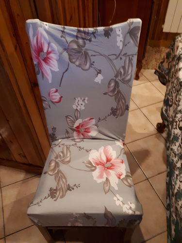 Customer photo review of Sakura - Housses Extensibles de chaise - La Maison des Housses