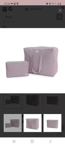 Customer photo review of Pack Bolsa MyBigBag® y Neceser Berenjena