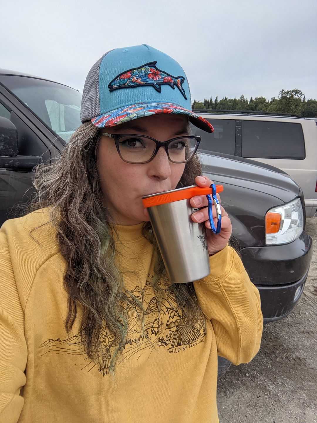 Customer photo review of Beauty and the Bonefish Trucker