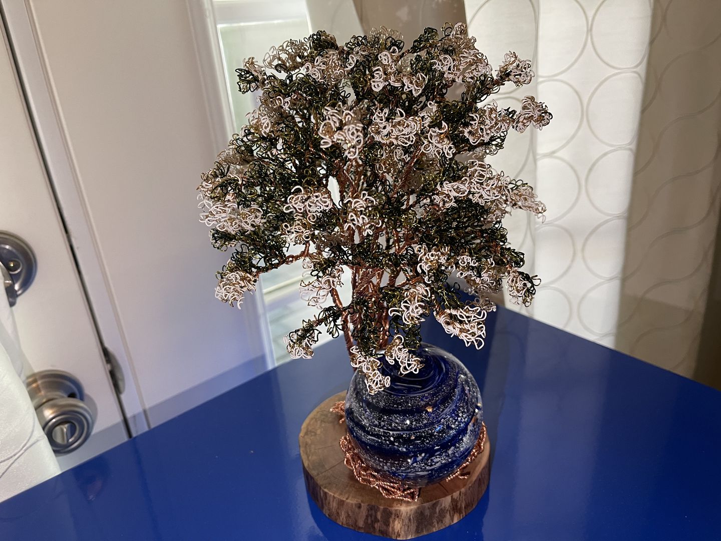 Customer photo review of Crepe Myrtle Tree Of Life with Sparkle Orb