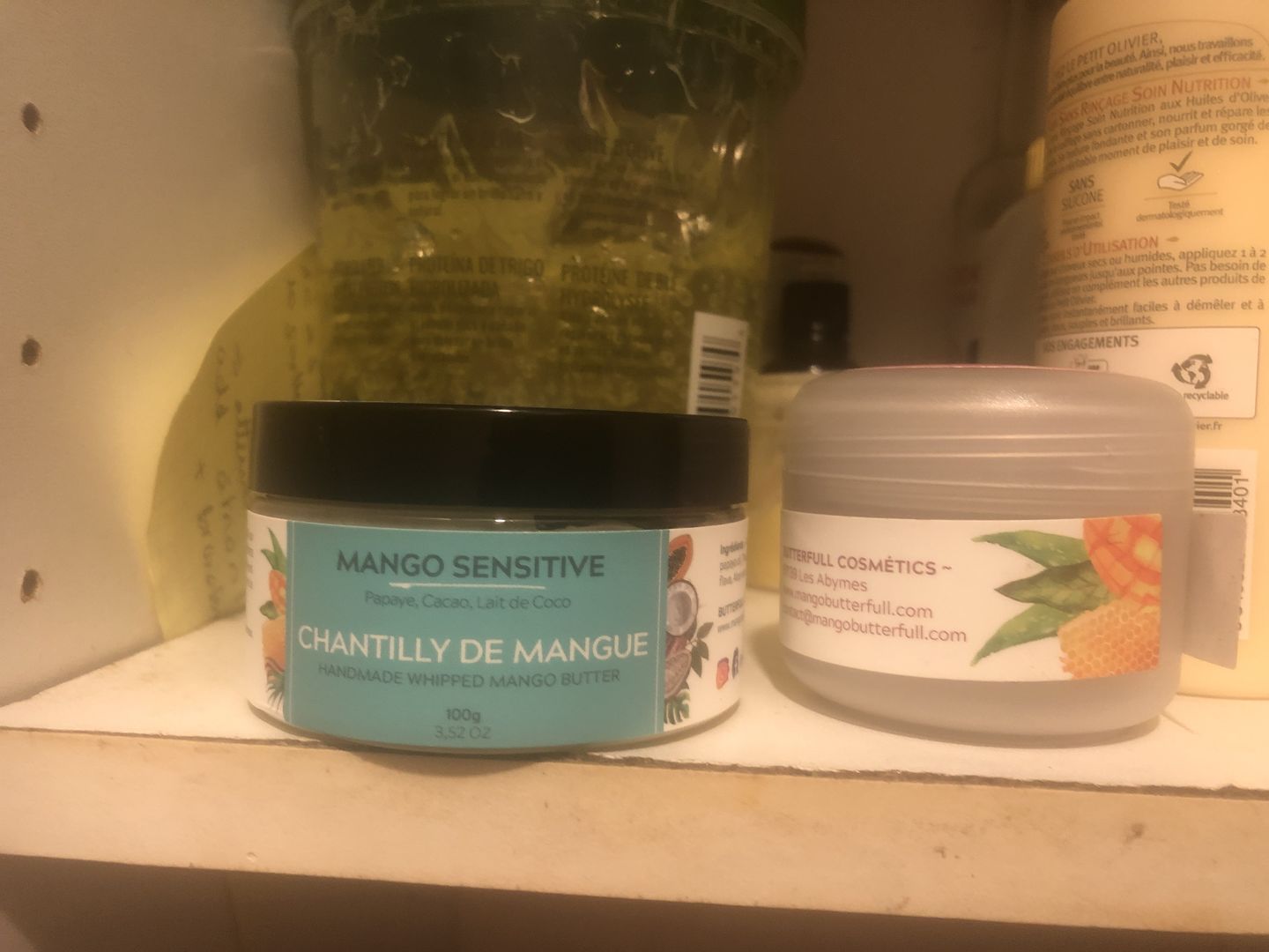 Customer photo review of Chantilly de Mangue SENSITIVE