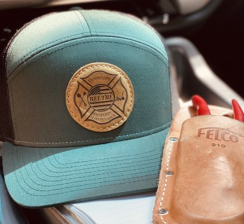 Customer photo review of Richardson 168 7-Panel Patch Hat