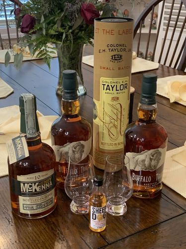 Customer photo review of Colonel E.H. Taylor Small Batch & Buffalo Trace Bourbon Combo